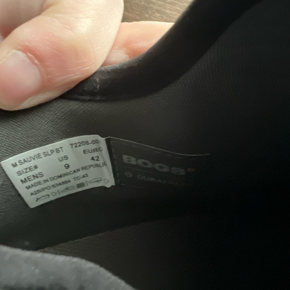 Bogs Sauvie Slip-On Waterproof Work Boots - Men's Size 9 - Picture 8 of 10